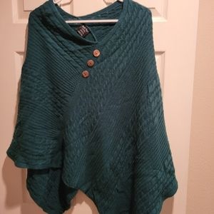 Dark Green Shawl
